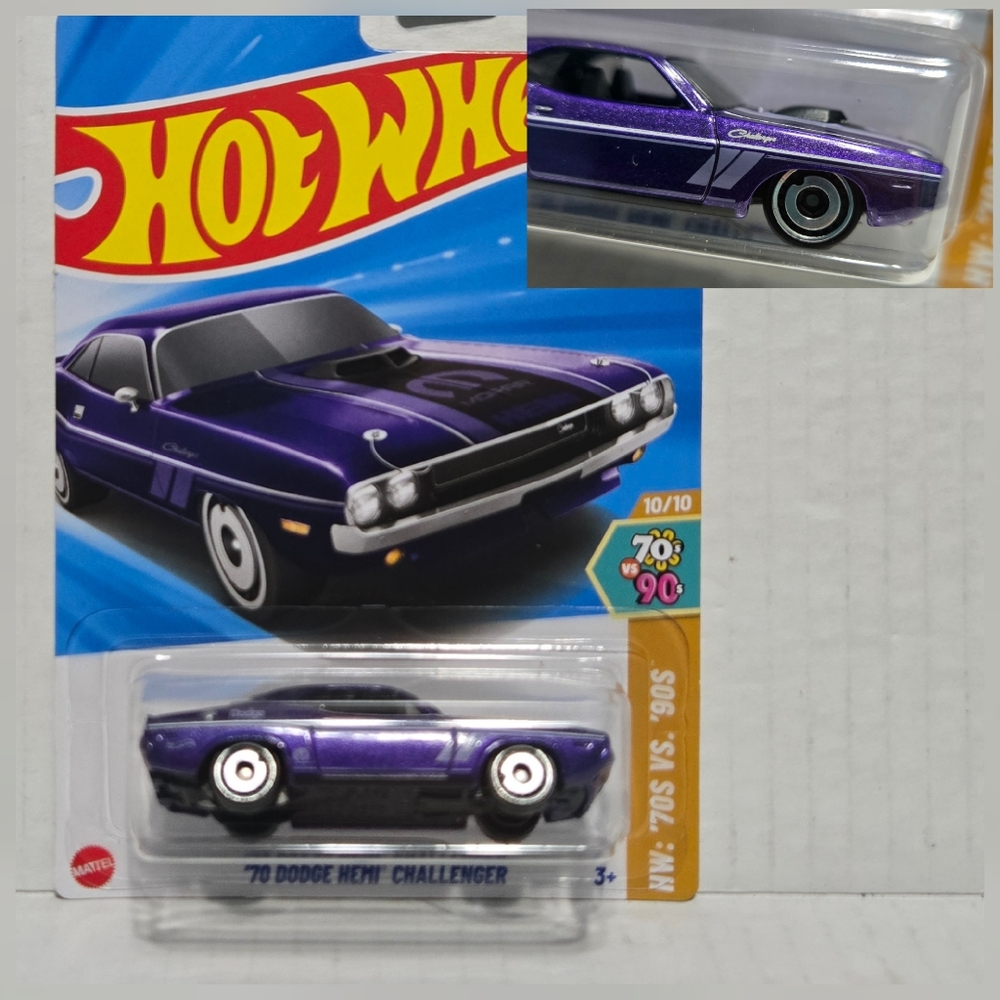 Hot Wheels '70 Dodge Hemi Challenger  NEW